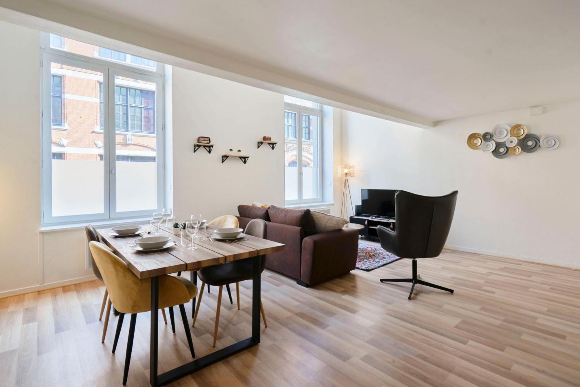 Locationstourcoing - Le Loftアパートメント エクステリア 写真